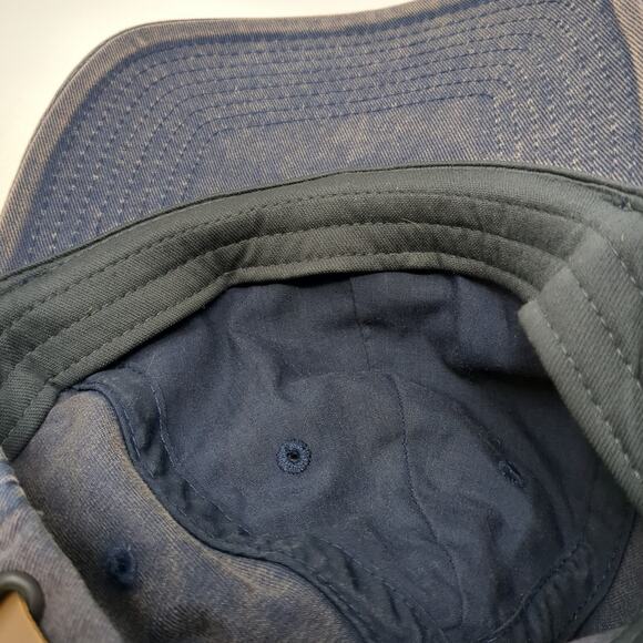 Nike 1972 Slideback Hat Blue One Size Embroidered Adjustable Leather Strap - Picture 8 of 10